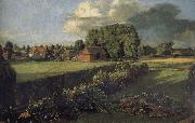 John Constable The Flower Garden at East Bergholt House,Essex oil